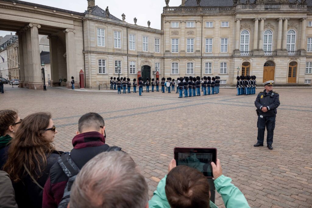 Amalienborg change of the guards