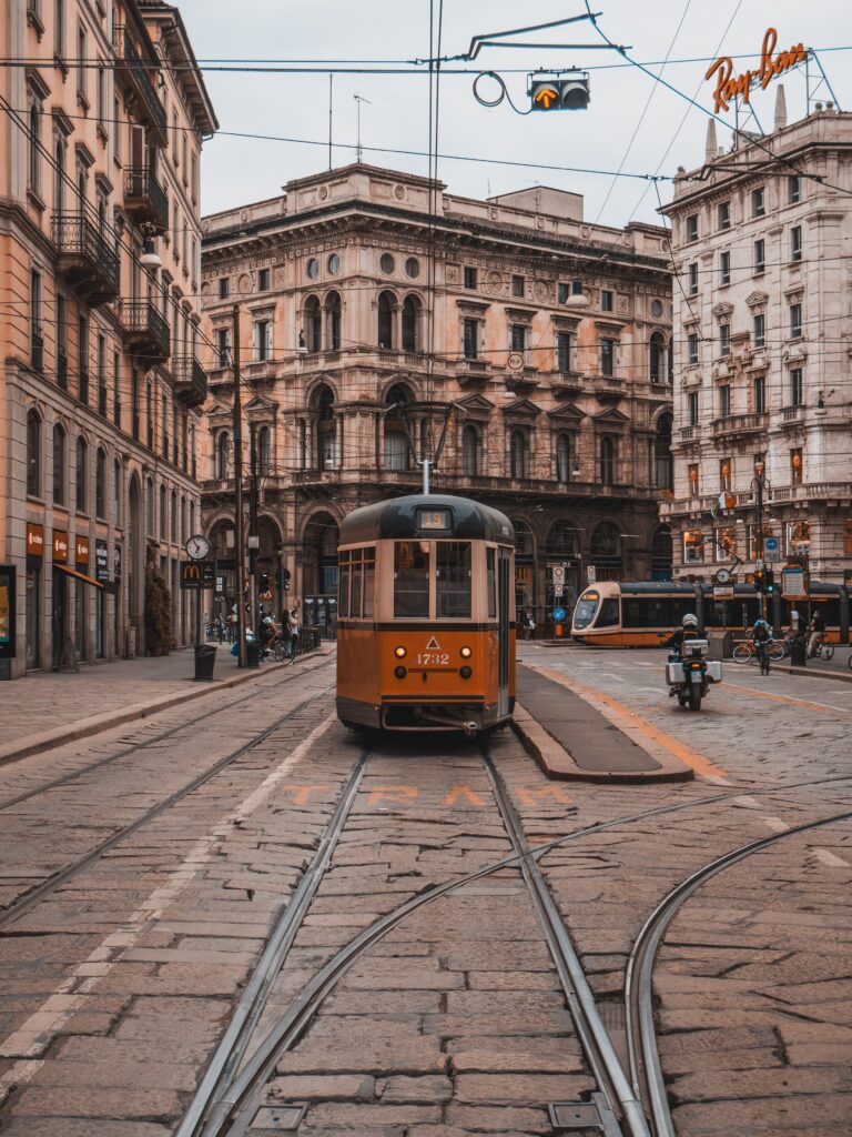 Street car Milan